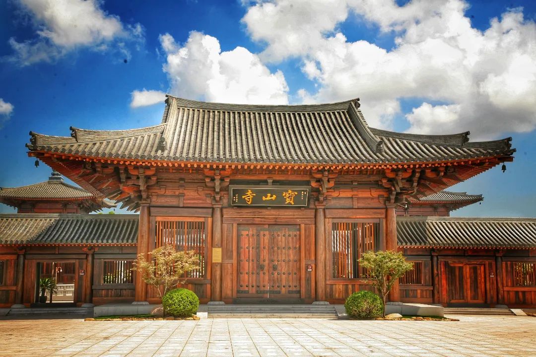 上海最美唐风建筑-宝山寺二期祗园