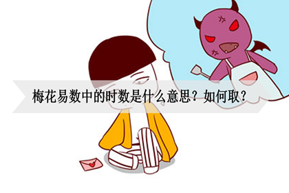 梅花易数时数是什么意思？如何取呢？